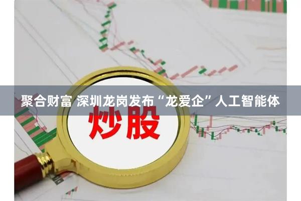 聚合财富 深圳龙岗发布“龙爱企”人工智能体